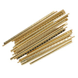 Maxbell 20Pcs Folk Acoustic Guitar Fret Wire Fretwire Set 2mm Golden Brass Quality Guitar Accessories