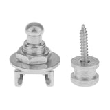 Maxbell Skidproof Belt Button Strap Lock for Electric Guitar & Bass Musical Acce