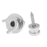 Maxbell Skidproof Belt Button Strap Lock for Electric Guitar & Bass Musical Acce