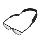 Maxbell Neoprene Eyewear Sunglasses Glasses Neck Cord Retainer Band Strap-Black