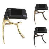 Maxbell TCapo20 Alloy Professional Acoustic Electric Guitar Bass Violin Capo Tuner Bronze