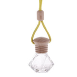 Maxbell Car Fragrance Clear Empty Refillable Perfume Air Freshener Hanging Bottle#D