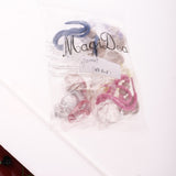 Maxbell Car Fragrance Clear Empty Refillable Perfume Air Freshener Hanging Bottle#D