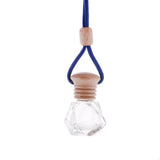 Maxbell Car Fragrance Clear Empty Refillable Perfume Air Freshener Hanging Bottle#D