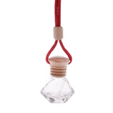 Maxbell Car Fragrance Clear Empty Refillable Perfume Air Freshener Hanging Bottle#D