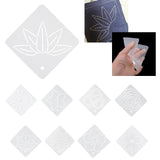 Maxbell Acrylic Quilting Template Patchwork Embroidery Stencils for Sewing Crafts 008