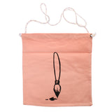 Maxbell Cute Children One Shoulder Strap Shopping Bag Kids Crossbody Handbag Shrimp Pink