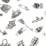 Maxbell Pack of 30 Vintage Jewelry Charms Family Pendants for DIY Jewelry Craft Xmas Gift