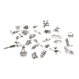 Maxbell Pack of 30 Vintage Jewelry Charms Family Pendants for DIY Jewelry Craft Xmas Gift