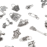 Maxbell Pack of 30 Vintage Jewelry Charms Family Pendants for DIY Jewelry Craft Xmas Gift
