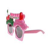 Maxbell Novelty Happy Birthday Cupcake Cherry Sunglasses Glasses Fancy Dress Hen Stag Party