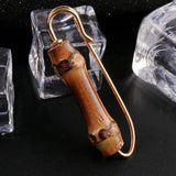Maxbell Vintage Bamboo Novelty Safety Pin Brooch Breastpin 5.5x2cm