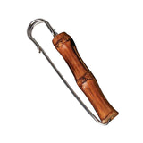 Maxbell Funny Fashion Bamboo Brooch Novelty Safety Breastpin 5.5x2cm