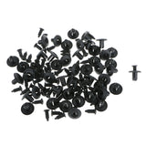 Maxbell 50PCS Nylon Push-Type Bumper Retainers Clips for Nissan