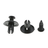 Maxbell 50PCS Nylon Push-Type Bumper Retainers Clips for Nissan