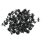 Maxbell 50PCS Nylon Push-Type Bumper Retainers Clips for Nissan