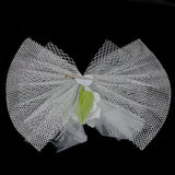 Maxbell Kids Flowers Bowknot Knot Veil Hair Clips Hairband Wedding Girls Deocr