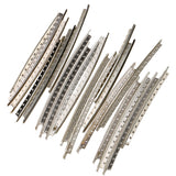Maxbell 21Pcs Precut Copper Electric Bass Guitar Fret Wire Fretwire Set 2.7mm Silver Guitar Accessories