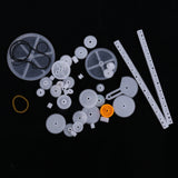 Maxbell 34 Type Plastic Gear Package Worm Gear Robot Toy DIY Parts