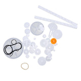 Maxbell 34 Type Plastic Gear Package Worm Gear Robot Toy DIY Parts