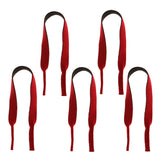 Maxbell Red Neoprene Sport Eyewear Glasses Neck Cord Retainer Band Strap 5pcs