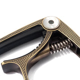 Maxbell Capo – Quick Trigger Release for Acoustic & Electric Guitar/Ukulele-Bronze