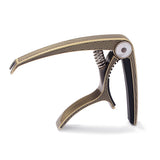 Maxbell Capo – Quick Trigger Release for Acoustic & Electric Guitar/Ukulele-Bronze