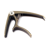 Maxbell Capo – Quick Trigger Release for Acoustic & Electric Guitar/Ukulele-Bronze