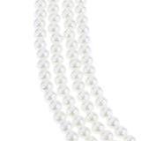 Maxbell Fashion Elegant Multi Layer Chain Choker Elegant Faux Pearl Necklace Pendant for Women