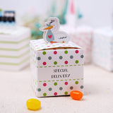 Maxbell Duck Style Gift Candy Boxes for Baby Shower Christening Party Pack of 20