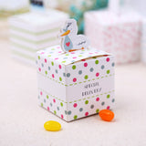 Maxbell Duck Style Gift Candy Boxes for Baby Shower Christening Party Pack of 20