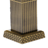 Maxbell Retro Metal Mecca Tower Sculpture Model for Home Bookcase Bedroom Ornament