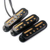 Maxbell 3pc Hand Wound Single Coil Pickups Set for ST SQ Electric Guitar Replacement