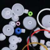 Maxbell 60 Different Types Plastic Crown Gear Single Double Reduction Gear Worm Gear
