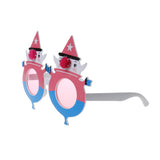 Maxbell Unisex Christmas Party Snowman Shape Glasses Fancy Dress Sunglasses Funny Gift