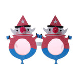 Maxbell Unisex Christmas Party Snowman Shape Glasses Fancy Dress Sunglasses Funny Gift