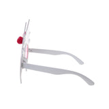 Maxbell Unisex Christmas Party Snowman Shape Glasses Fancy Dress Sunglasses Funny Gift