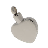 Maxbell Fashion Memorial Dog Paw Heart Cremation Pendant Urn Pet Ash Holder