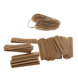 Maxbell Handmade with Love Kraft Paper Gift Present Tags Labels Hanging Cards Pack of 100