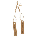 Maxbell Handmade with Love Kraft Paper Gift Present Tags Labels Hanging Cards Pack of 100