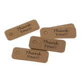 Maxbell Thank You Christmas Kraft Paper Gift Tags Labels Hanging Cards Pack of 100