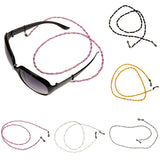 Maxbell Neck Cord Lanyard Glasses Sunglasses Strap Bead Chain Spectacle Holder Black