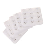 Maxbell 5pcs Elastic Bra Strap Extension Bra Extenders 3x 3 Hook White