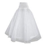 Maxbell 1 Hoop Two Layers Wedding Ball Gown  Long Crinoline Petticoat