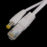 Maxbell Ethernet PoE Adapter Injector Power Over with Splitter Supports 5/12/24/48V