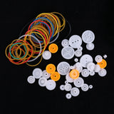 Maxbell Model Gearboxes Plastic Motor Gear  Robot Accessories DIY