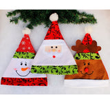 Maxbell Xma Party Supplier Chirstmas Snowman Hat with Delicate Blue and White Porcelain Flat Embroidery