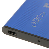 Maxbell 2.5" inch Blue Sata Hard Drive HDD Enclosure External Disk Case High-speed