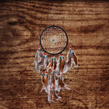 Maxbell Dream Catcher With Feathers Turquoise Beaded Room Wall Hanging Decoration Ornament