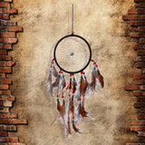 Maxbell Dream Catcher With Feathers Turquoise Beaded Room Wall Hanging Decoration Ornament